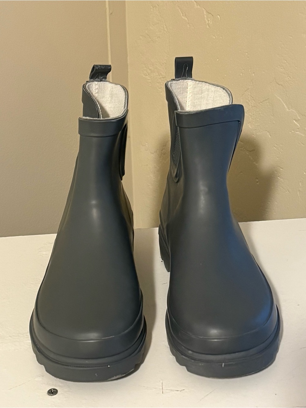 Norty Women’s Grey Rain Ankle Boot (6)